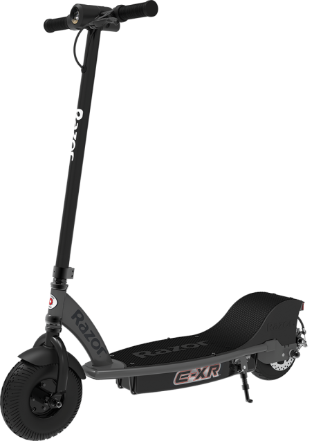 A Razor electric scooter, Razor E-XR Electric Scooter, electric scooter adult