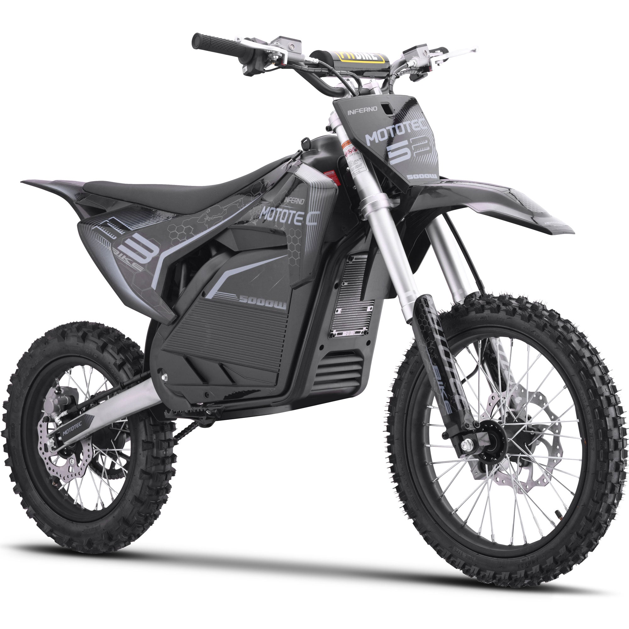 MotoTec 72V Pro Electric Dirt Bike 5000W Lithium