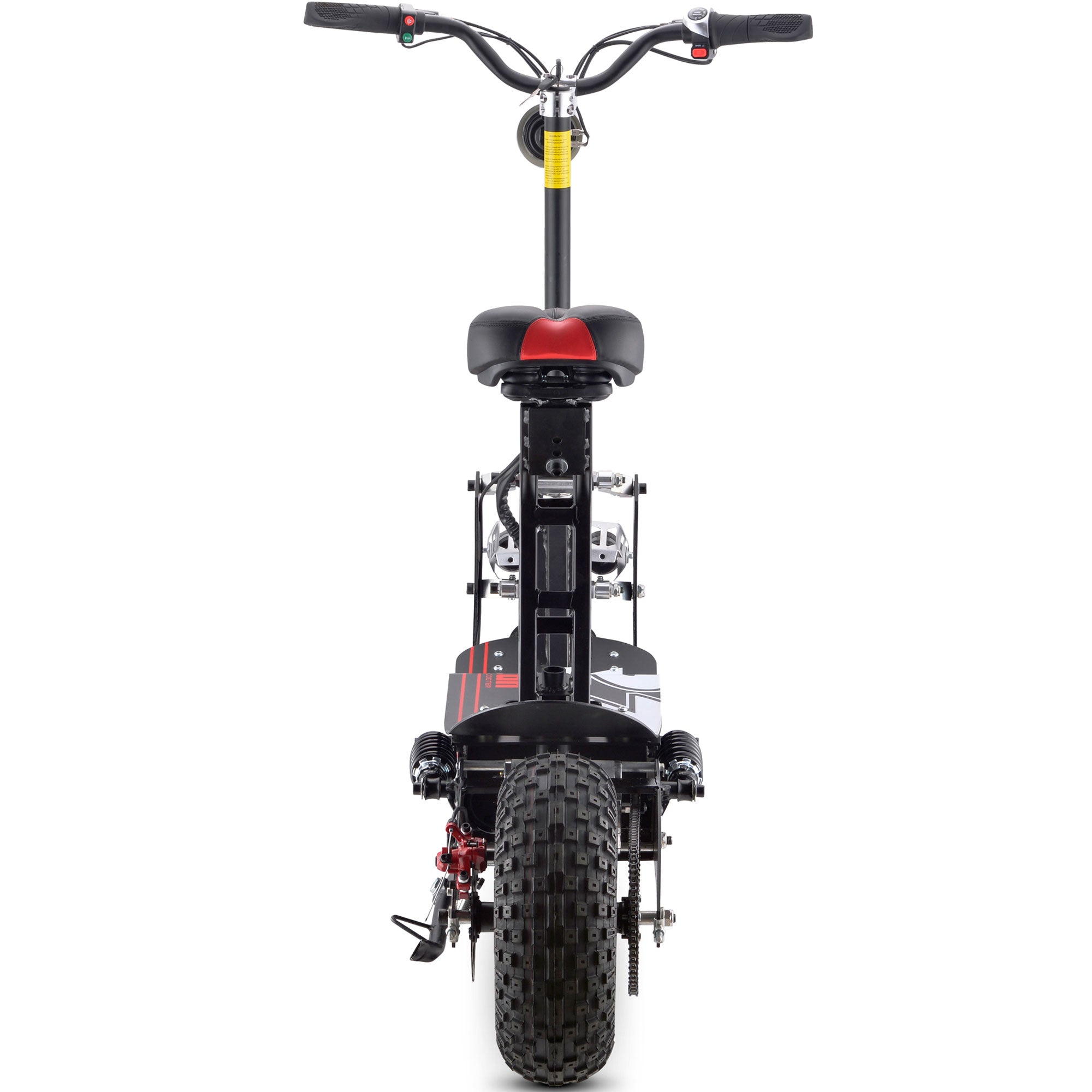 MotoTec Vulcan 48V 1600W Electric Scooter Black